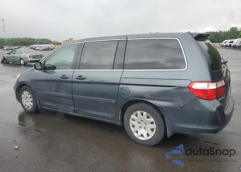 2006 Honda Odyssey Lx from USA, damaged, VIN 5FNRL38286B045607
